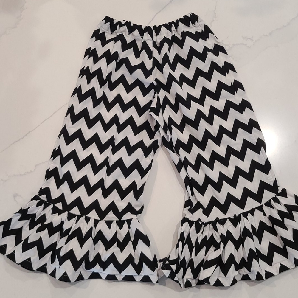 Flare  chevron pants